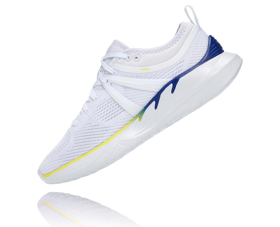 Hoka One One Running Shoes Womens White - Tivra - 78012ENRL